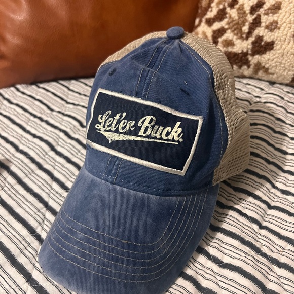 Blue Trucker Hat - Picture 1 of 2